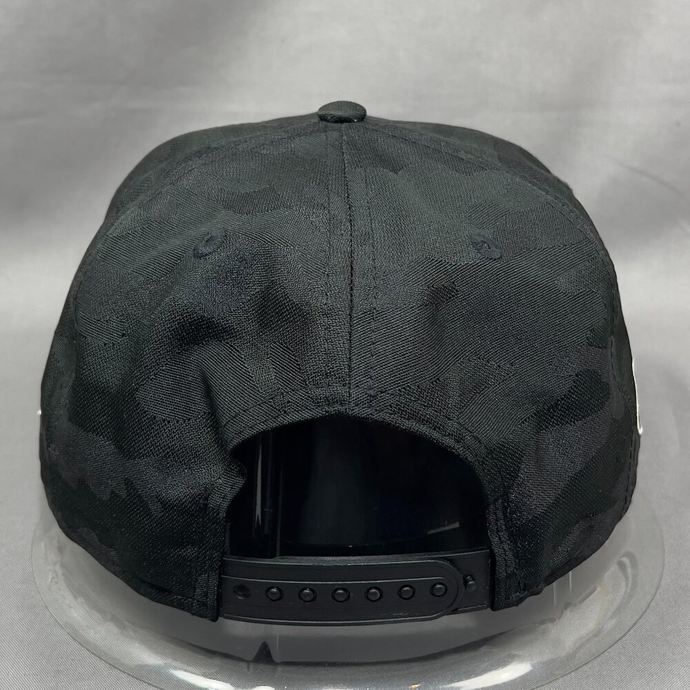 Bank Of America Roval 400 Nascar Snapback Hat Cap New Era 9fifty Black Camo Mens View 3